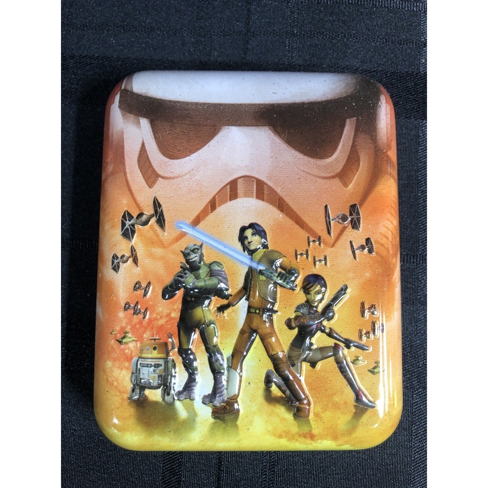 Vintage Star Wars Rebels Playing Cards Collector Tin Disney Animated Series